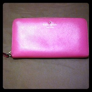 Kate Spade zip around wallet